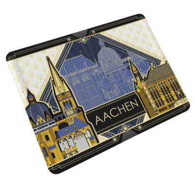 Nostalgie Blechmagnet ArtDeco